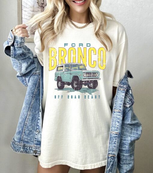 Vintage Ford Bronco Graphic Tee, Classic Ruggedness Reimagined