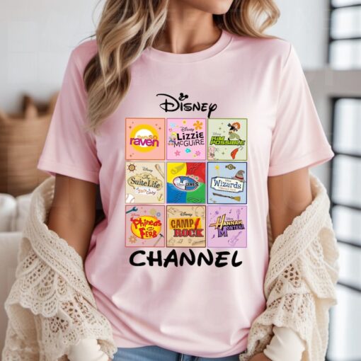 Vintage Disney Channel Shirt, Retro Disney Channel Games Logo Shirt