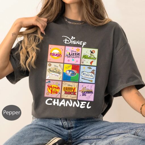 Vintage Disney Channel Shirt, Retro Disney Channel Games Logo Shirt