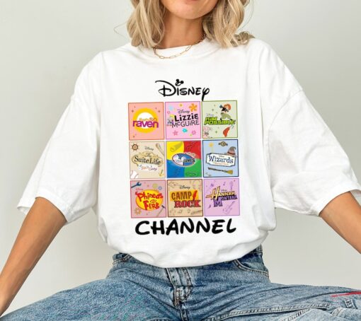 Vintage Disney Channel Shirt, Retro Disney Channel Games Logo Shirt