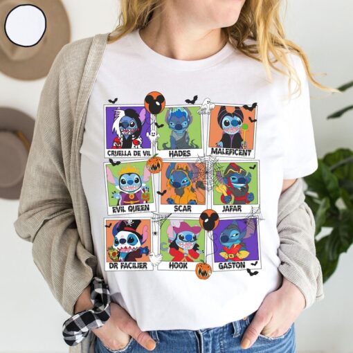 Stitch Costume Disney Villains Halloween Shirt