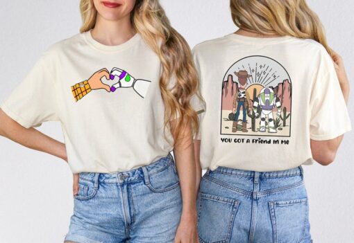 Toy Story Two Sided Shirt, You've Got A Friend In Me T-Shirt