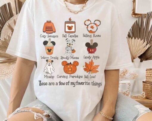 There Are A Few Of My Favorite Thing Shirt, Halloween Drink Tshirt