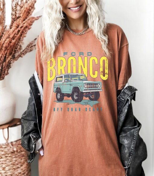 Vintage Ford Bronco Graphic Tee, Classic Ruggedness Reimagined