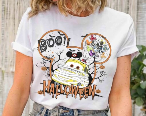 Personalized Disney Cars Halloween Balloon Shirt