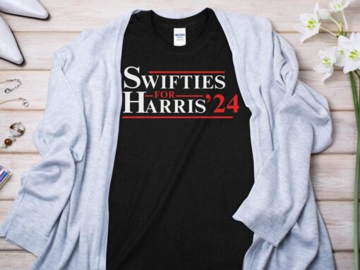 Swifties For Harris '24 Shirt Kamala Harris Merch Presidential