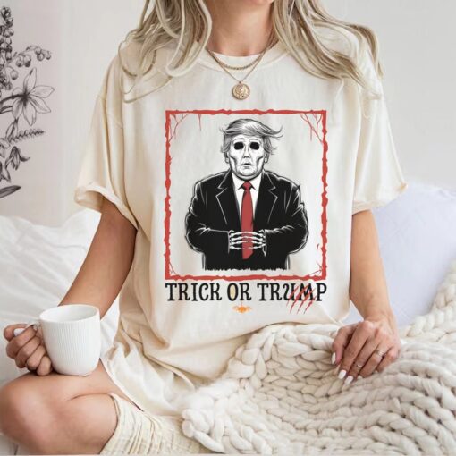 COMFORT COLORS® Trump Halloween Shirt,Trick Or Trump Halloween Shirt