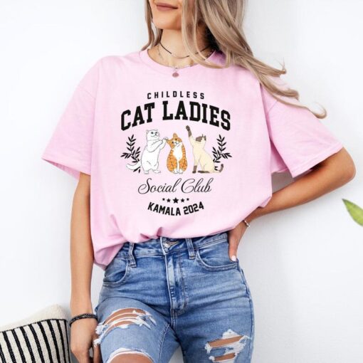 Childless Cat Ladies Social Club T-shirt