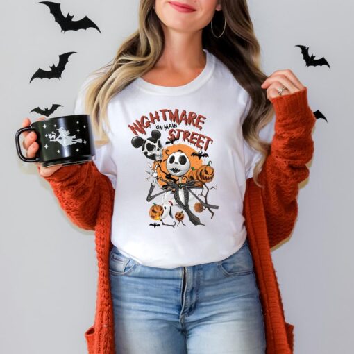 Comfort Colors Retro Disney Halloween Nightmare On Street Shirt