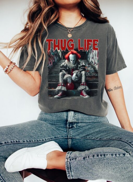 Thug Life Halloween Bad Witches Shirt, Retro Witches Movie Shirt