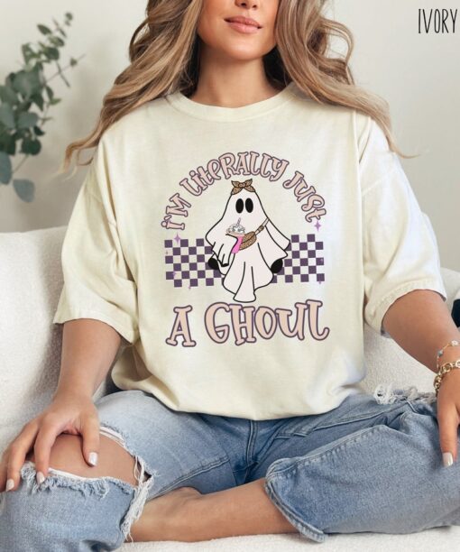 I'm Literally Just a Ghoul Balletcore Halloween shirt