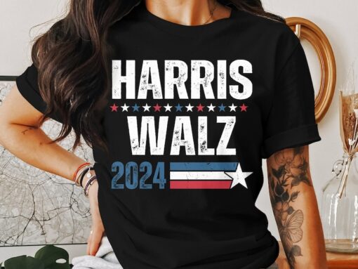 Harris Walz 2024 T-shirt, Kamala Harris Tim Walz 2024 Shirt