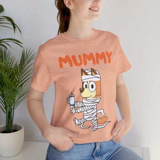 Bluey Mom Halloween Shirt Bluey Halloween Costume Mom Bluey T-Shirt