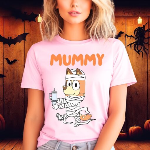 Bluey Mom Halloween Shirt Bluey Halloween Costume Mom Bluey T-Shirt