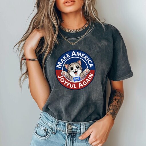 Make America Joyful Again T-Shirt, Harris Walz Tshirt