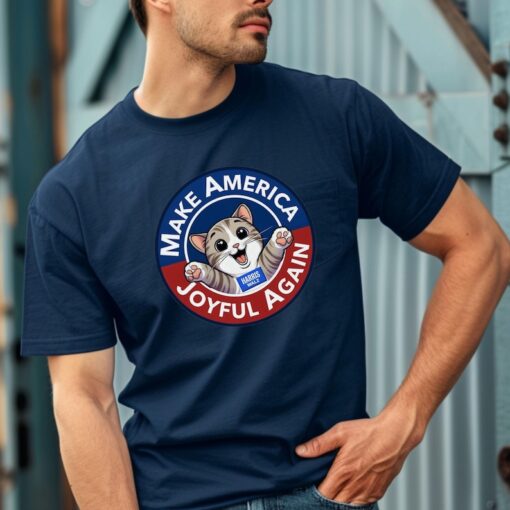 Make America Joyful Again T-Shirt, Harris Walz Tshirt