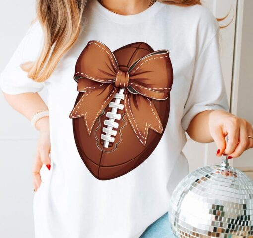 Coquette Football shirt Football Season Shirt Game Day Shirt Football