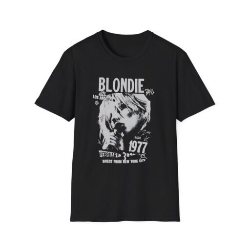 Blondie 1977 Direct From New York City Retro shirt