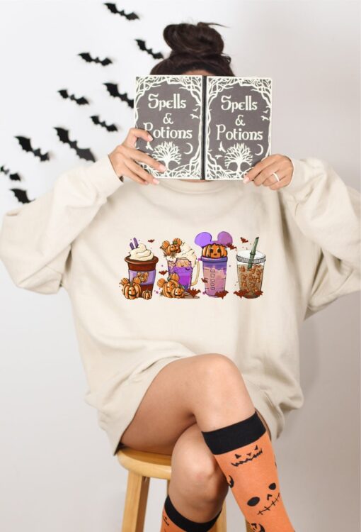 Disney Halloween Drinks Sweatshirt