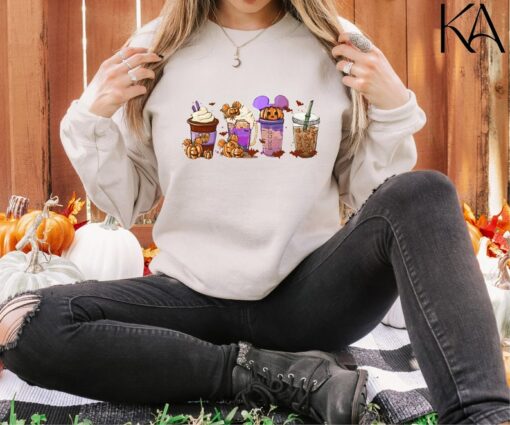 Disney Halloween Drinks Sweatshirt