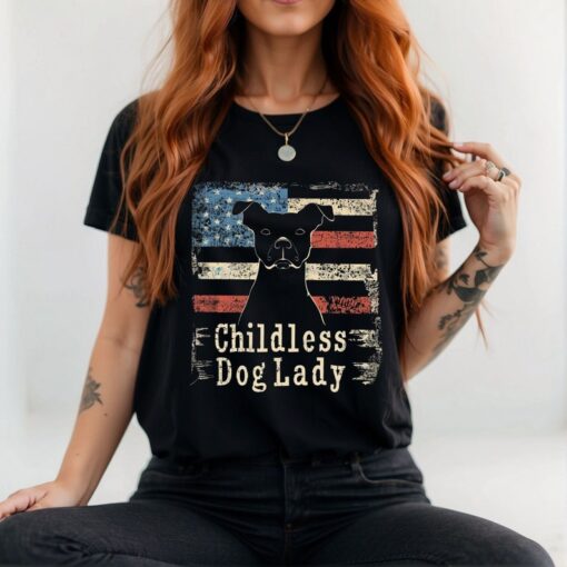 Childless Dog Lady Shirt, 2024 Election Shirt, Dog Lady Shirt