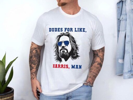 White Dudes for Harris Shirt 2024