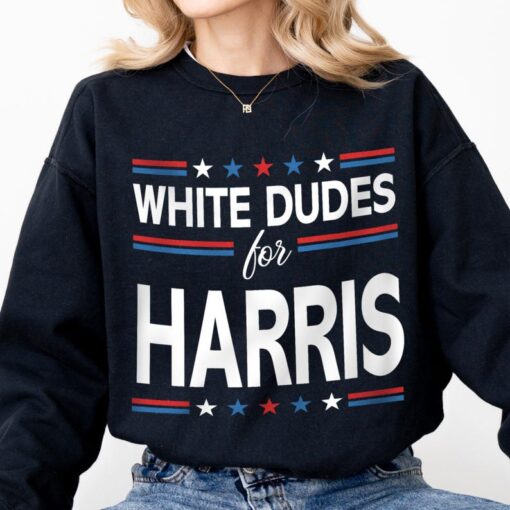 White Dudes For Harris Comfort Colors Shirt