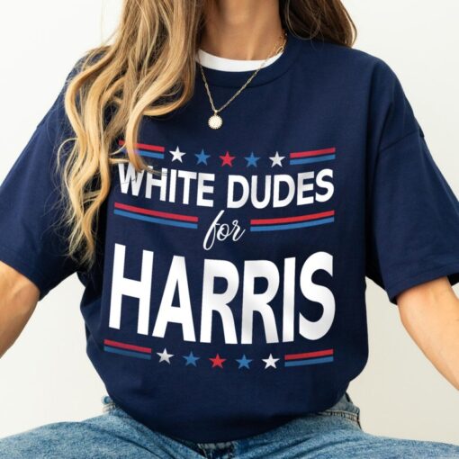 White Dudes For Harris Comfort Colors Shirt