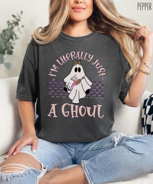 I'm Literally Just a Ghoul Balletcore Halloween shirt