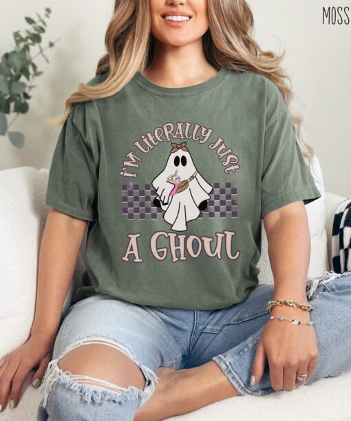 I'm Literally Just a Ghoul Balletcore Halloween shirt