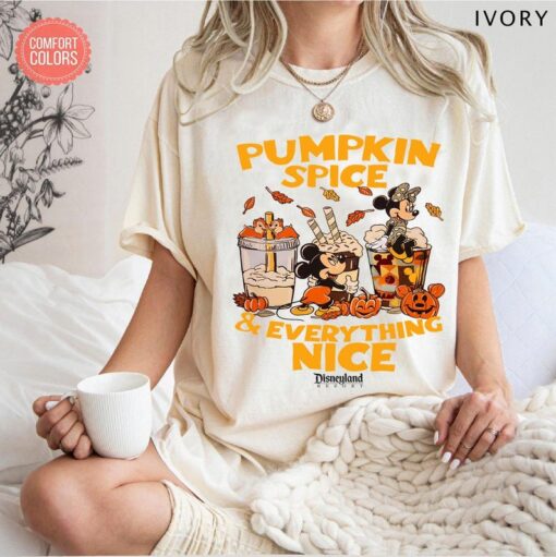 Pumpkin Spice and Everything Nice Comfort Colors TShirt