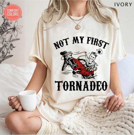 Glen Powell Shirt, Not my First Tornado Shirt