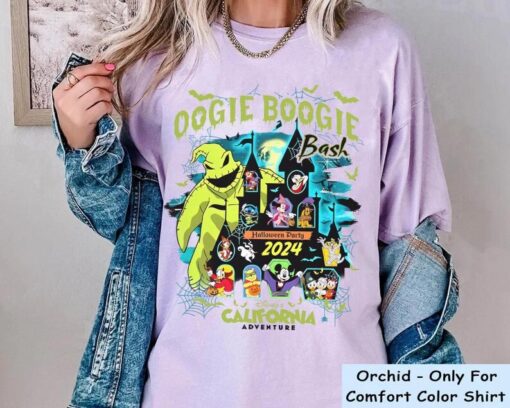 Retro Oogie Boogie Bash 2024 Shirt, Disney Halloween Shirt