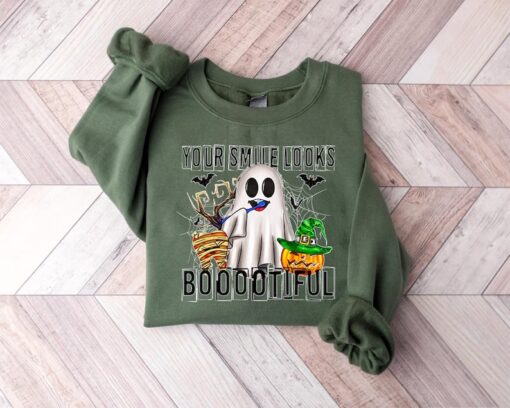 Dentist Halloween Sweatshirt, Pediatric Dentist Crewneck