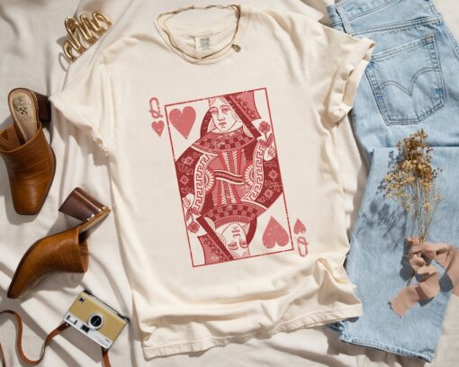 Queen of Hearts Shirt Mothers Day Gift