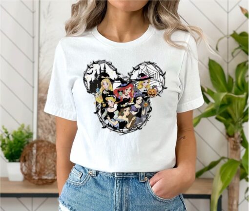 Halloween Printed Edition Princess Shirt