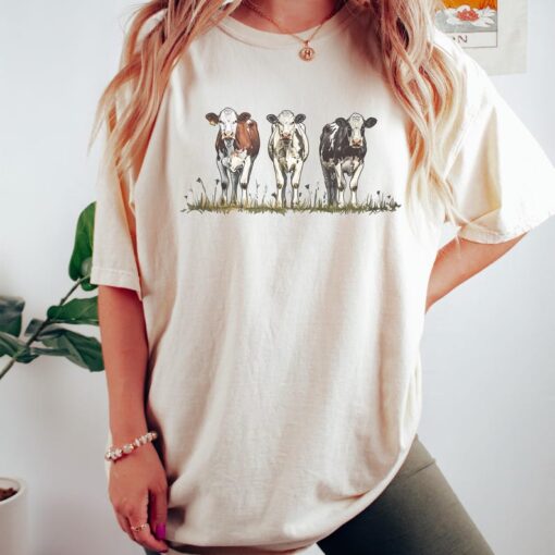 Western Shirt, Cows Shirt, Comfort Colors, Cow Lover Shirt