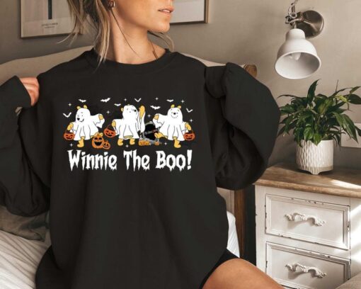 Retro Pooh Ghost Halloween Sweatshirt