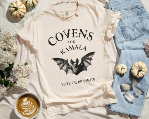 Covens for Kamala Shirt Gift for Witch Halloween Shirt 2024 Election