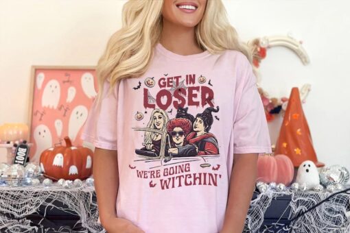 Get In Loser We're Going Witching' Sweatshirt, Halloween Shirts