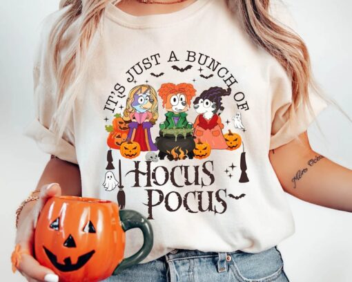 It's All A Bunch Of Hocus Pocus Sanderson Sister Bluey Shirt