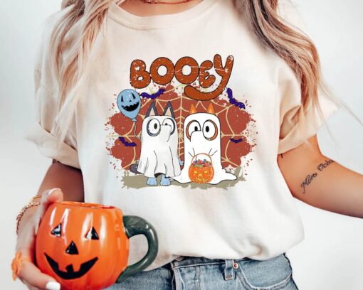 Booey Halloween Shirt, Retro Spooky Vibes Shirt, Spooky Season Shirt