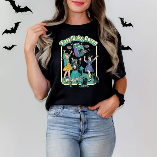 Comfort Colors Retro Halloween Easy-Bake Coven Shirt