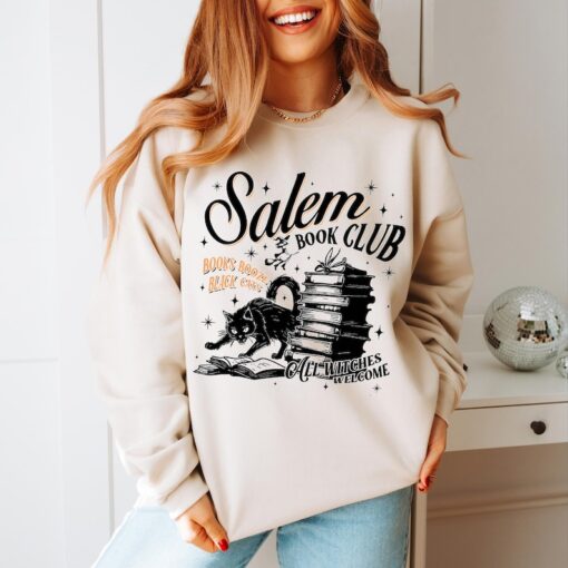 Comfort Colors Salem Book Club Shirt Halloween bookish shirt Book