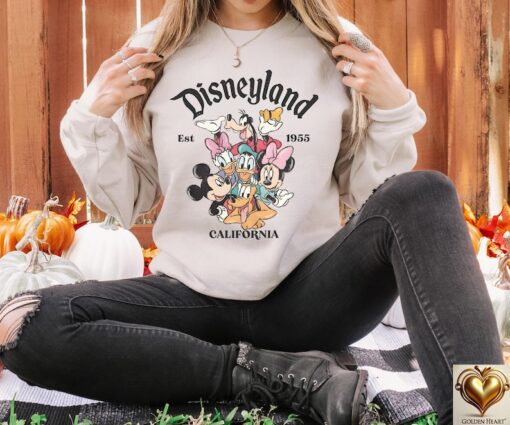 Retro Disneyland 1955 California Sweatshirt