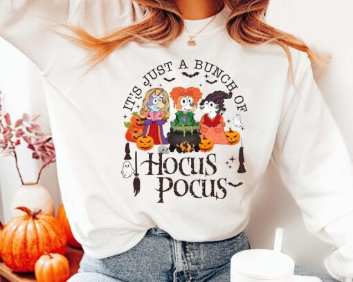 It's All A Bunch Of Hocus Pocus Sanderson Sister Bluey Shirt