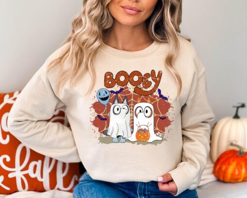 Booey Halloween Shirt, Retro Spooky Vibes Shirt, Spooky Season Shirt